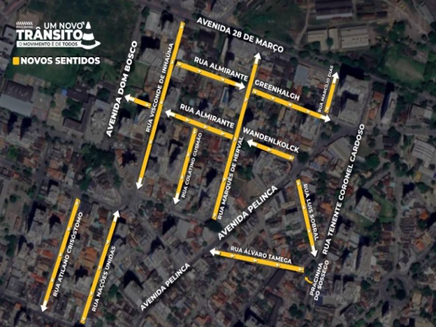 Trânsito em 10 ruas do Tamandaré sofrerá mudança de sentido na próxima ...